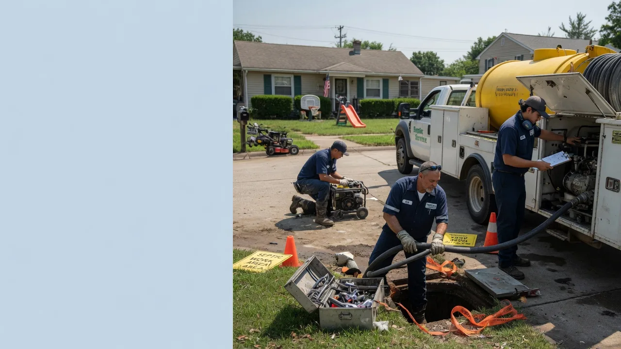 Septic Tank Pumping in Burkettsville, OH near me